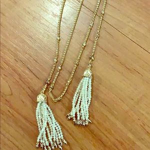 Kendra Scott Gold Tassel Necklace